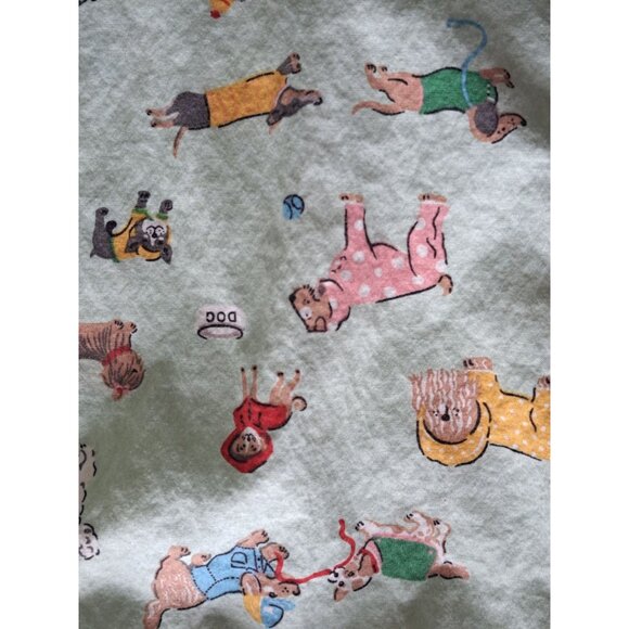 Cath Kidston Pets Party Print Brushed Cotton Pajama Bottoms Small Women's Dogs - Picture 2 of 11